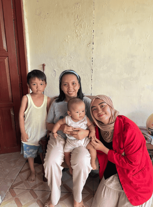 Kunjungan P2KD 3 Pada Tanggal 5 Oktober 2025 : Teknik Laktasi